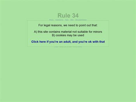 Ps and character names, meanwhile the site rule34. . Rule34 websites